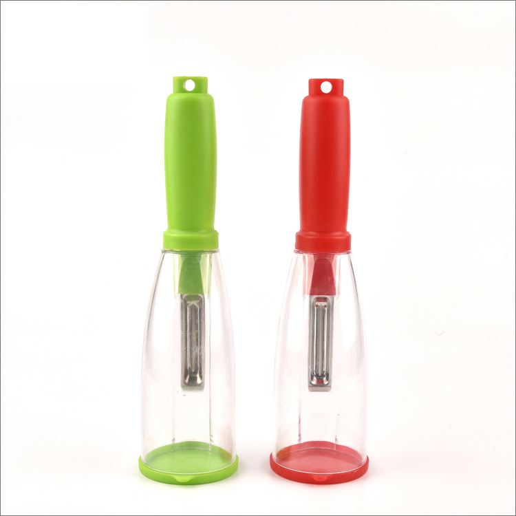 Fruit and Vegetable peeler 3 In 1 with storage box and stainless steel peeling knife