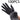 100 Pack Disposable Black Nitrile Gloves For Household Cleaning