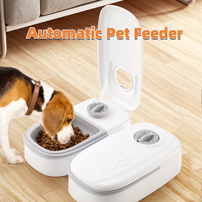 Smart Timer Pet Feeder - Simplify Pet Feeding and Schedule Hydration!