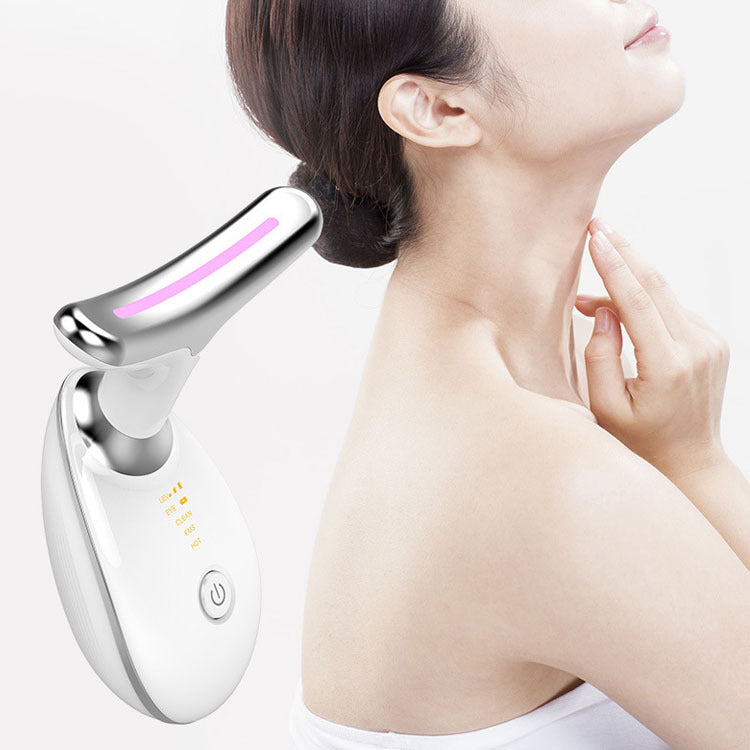 Face Beauty : Rechargeable Neck and Face Wrinkle Remover ,Thermal Neck Lifting Device